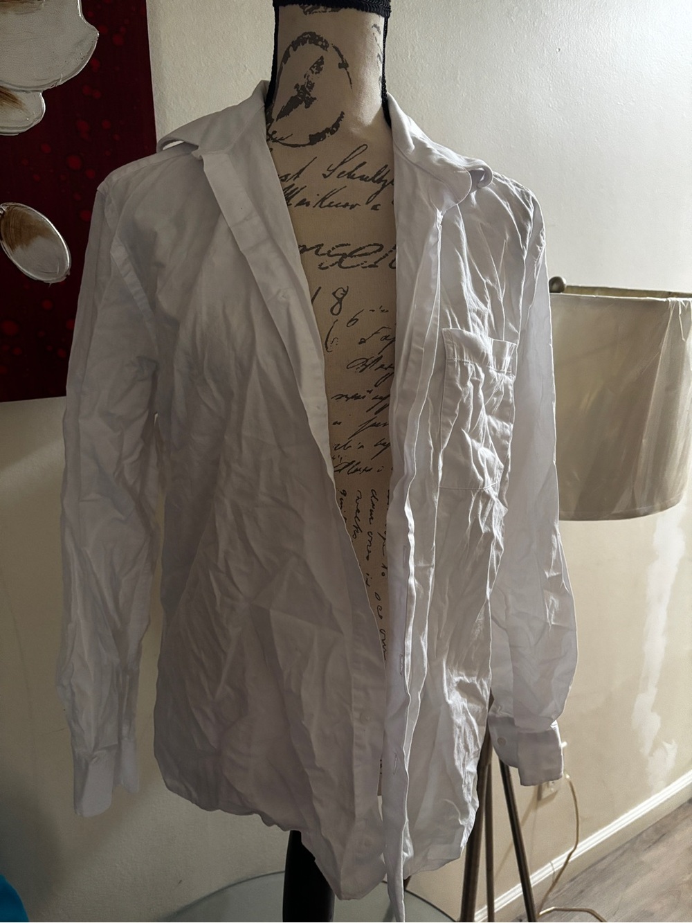 Dockers White Lightweight Shirt Jacket